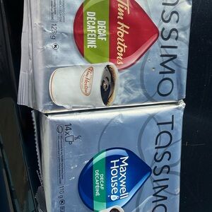 2 Tassimo Tim Hortons Decaf Maxwell House Decaf Best If Used  By 2022 And 2023